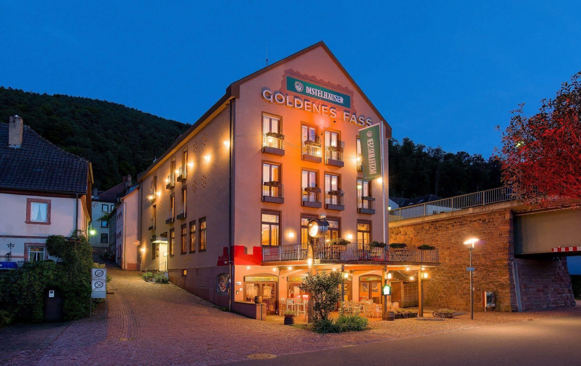 Hotel Goldenes Fass Freudenberg am Main Eksteriør billede